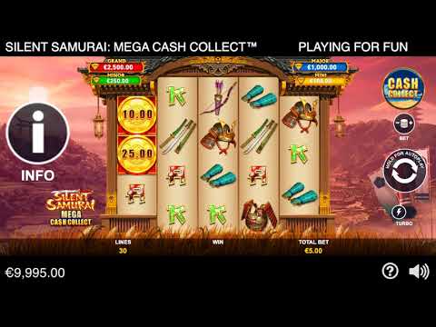 Silent Samurai: Mega Cash Collect – Video Gameplay