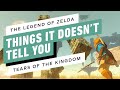 The Legend of Zelda: Tears of the Kingdom - 14 Things It Doesn’t Tell You