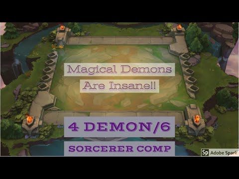 Magical Demons Are Insane - 4 Demon/6 Sorcerer's Teamfight Tactics Game