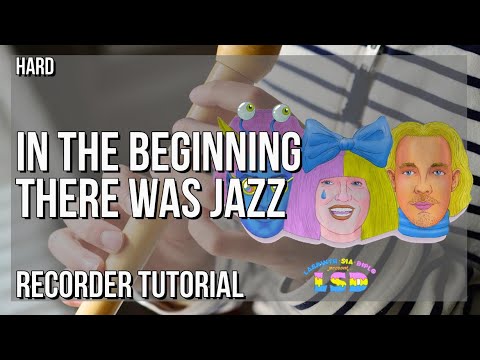 How to play In the Beginning There Was Jazz (Castlevania) by LSD on Recorder (Tutorial)
