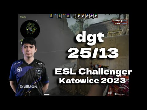 CSGO POV 9z dgt (25/13) vs ECSTATIC (ANCIENT) @ ESL Challenger Katowice 2023
