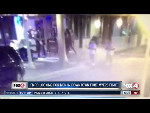 Fort Myers fight caught on camera