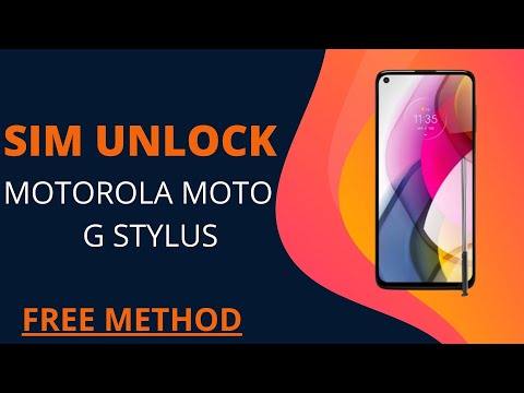 How to unlock Motorola Moto G Stylus