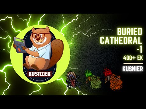 Buried Cathedral -1 | 4.5 kk/h raw | 400+ Knight | Tibia Hunting Guide