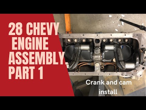 28 chevy engine assembly part 1