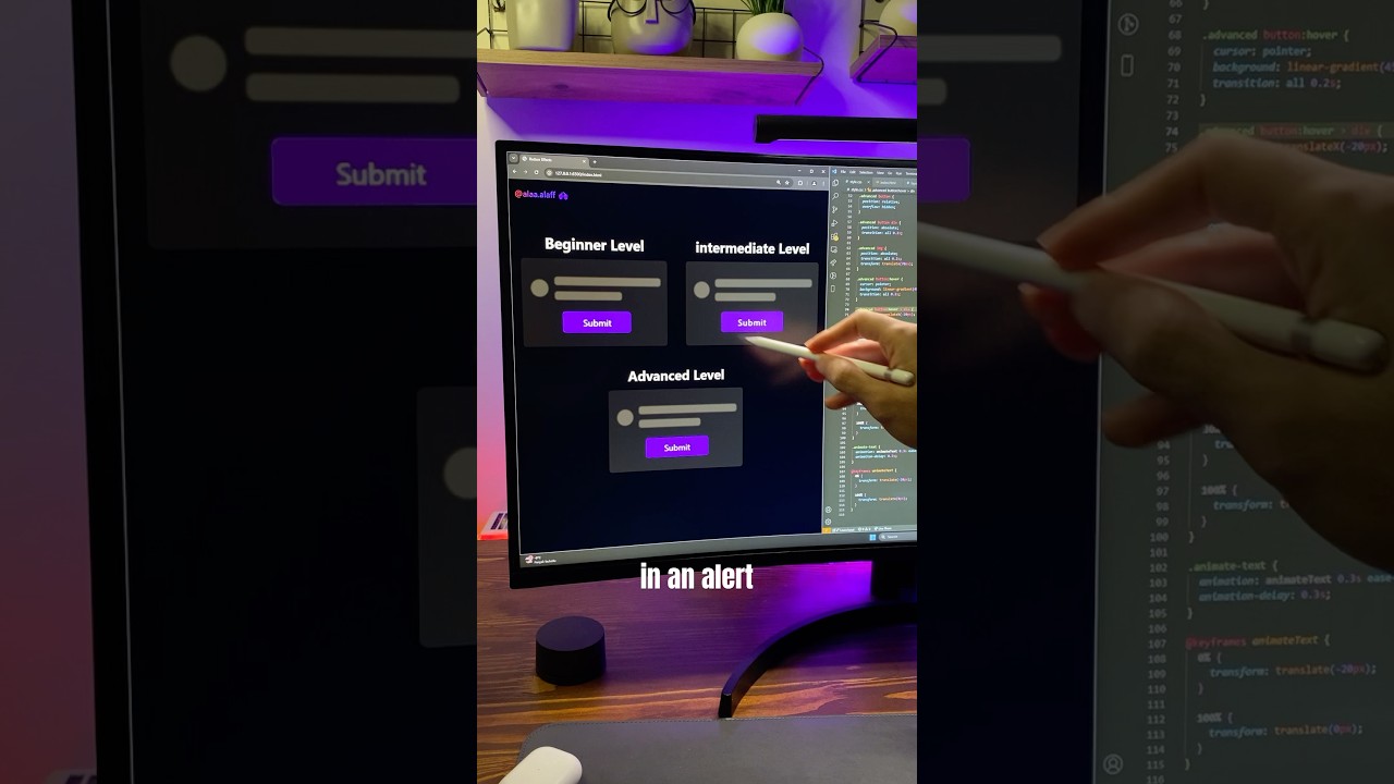 This Is Why CSS Interaction Animations Matter 👀 #css #frontend #csstricks #cssanimation #developer
