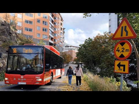 Sweden , Stockholm - Walking in Nacka (Danviken) #223