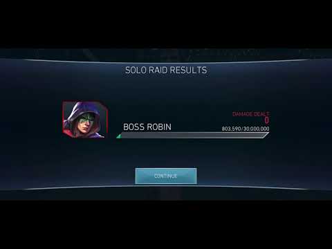 SOLO RAIDS- HEROIC 2 BOSS ROBIN REWARDS