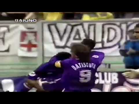 Luis Oliveira (Fiorentina) - 05/01/1997 - Fiorentina 3x0 Napoli - 1 gol