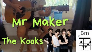 Mr. Maker - The Kooks - Easy to Play Acoustic Guitar (Chords and Lyrics) - Visual Tuto