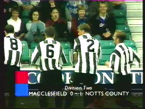 31.08.98 Macclesfield Town v Notts County (Div 2)
