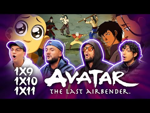 BROTHERS watch AVATAR: The Last Airbender 1x9 - 1x11 | FIRST TIME REACTION