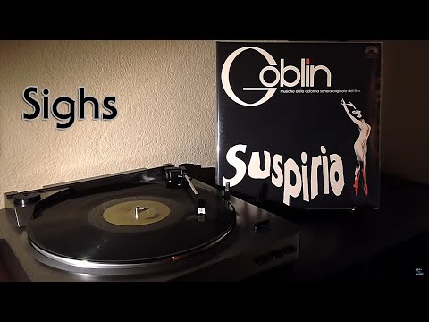 Suspiria - 1977 (OST) - Sighs - Black LP Vinyl Record