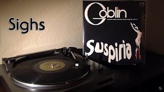 Suspiria - 1977 (OST) - Sighs - Black LP Vinyl Record