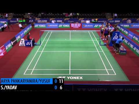 R32 - MD - W.N.A.PANKARYANIRA / A.YUSUF vs Sanjeeth S. / J.YADAV - 2014 India Open (T G2 12-9)