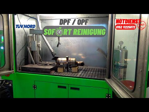 DPF Reinigung Dieselpartikelfilter Rußpartikelfilter Reinigen Clean Regeneration