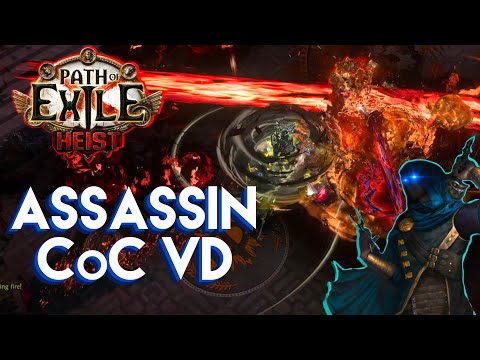 PoE 3.12 - Assassin Cyclone CoC Volatile Dead build guide