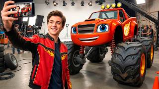 Download lagu BLAZE and the MONSTER MACHINES But It's REAL 🎵 (Blaze, Crushe, Pickle, Starla & More) mp3