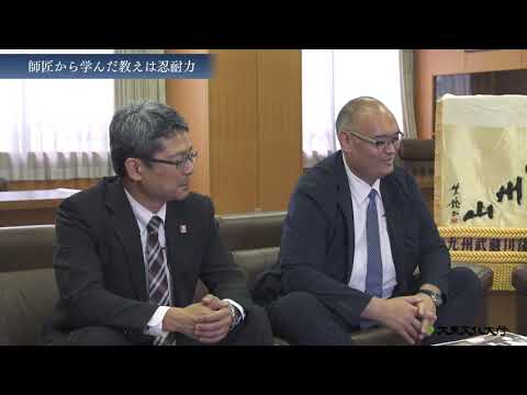 清見潟親方×大原蒼龍氏　東松山キャンパスでガチンコトークを披露