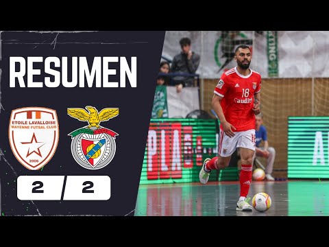 Etoile Lavalloise 2 - 2 Benfica Futsal | Champions Futsal | HIGHLIGHTS