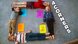 4 Corners with The Beach House! Favorite Childhood Games / Treasure Family