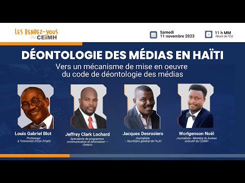 03 | Déontologie des médias en Haïti