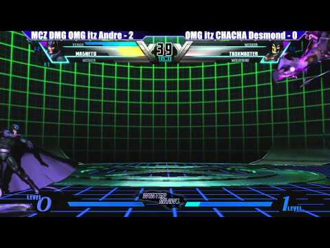 UMVC3 Exhibition: MCZ DMG OMG itz Andre vs OMG itz CHACHA Desmond - WB6 Road to Evo 2012