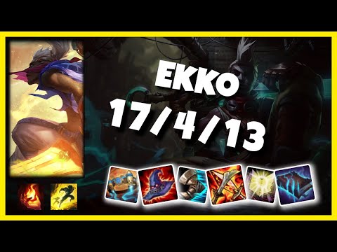 KOREAN Challenger Ekko MID (17/4/13) vs IRELIA Gameplay Replay - Patch 10.20
