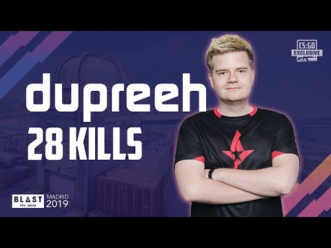 CS:GO POV - dupreeh 28/8 vs Giants on Nuke @ BLAST Pro Series Madrid 2019
