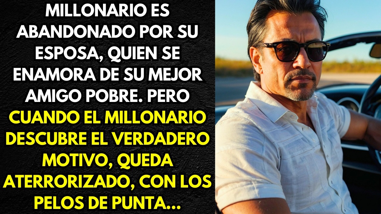 ESPOSA DEL MILLONARIO SE VA CON SU MEJOR AMIGO. PERO EL VERDADERO MOTIVO ES...