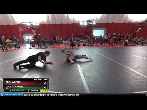 Boys 16U 145 Alex Watson IL Vs Lucas Kramer WI