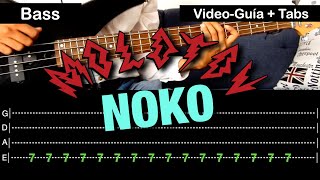 Noko - Molotov // Video-Guía + Tabs (Bass Cover) || El Richi! @MolotovOficialMX
