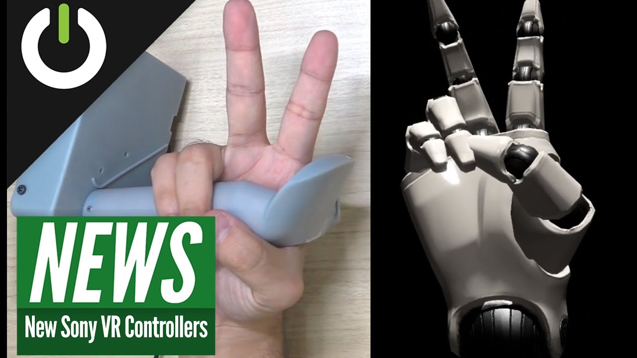 Prototype PlayStation Next-Gen VR Controllers With Finger-Tracking! - YouTube