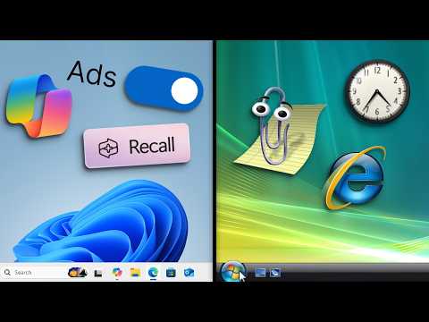 Windows then vs now (spoiler: it's just ads)