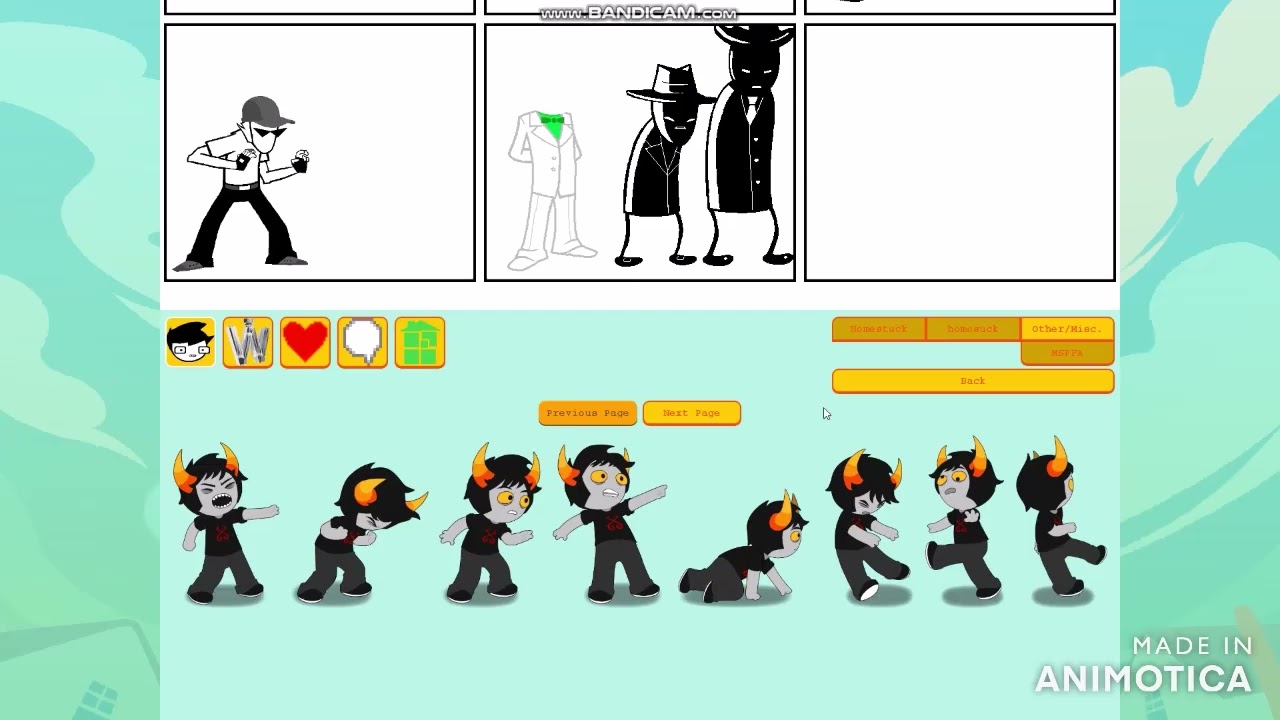 Homestuck Comic Studio is what you looking for cool kids and contains lots of trolls