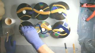 Easy How to Make Coasters from Old CD - DIY Project - Recycling