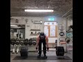 200kg deficit deadlift 12 reps 3 sets