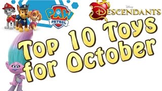 TTPM Top 10 Toys in October 2016