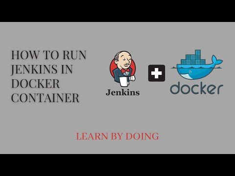 How to run jenkins in Docker container