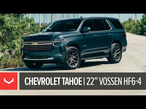 2021 Chevrolet Tahoe | 22\" Vossen HF6-4