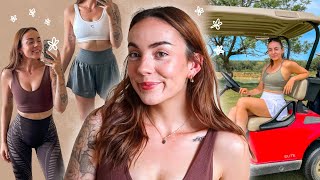 new in gymshark try on haul ✨ limitless leggings & seamless skort