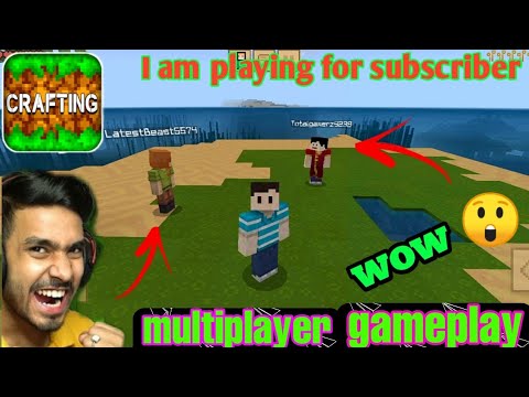 crafting and building multiplayer gameplay | i am playing with sub's