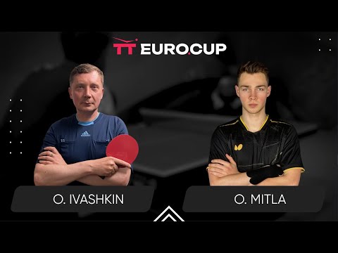 10:20 Oleksandr Ivashkin  - Oleksii Mitla 01.09.2024 TT Euro.Cup  Ukraine MASTER. TABLE 3