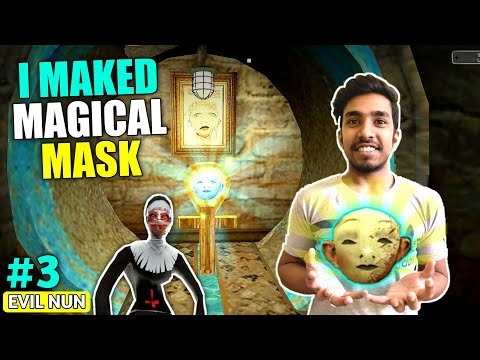 FINALLY I COLLECTED ALL MASK PIECES| EVIL NUN HORROR GAMEPLAY #3