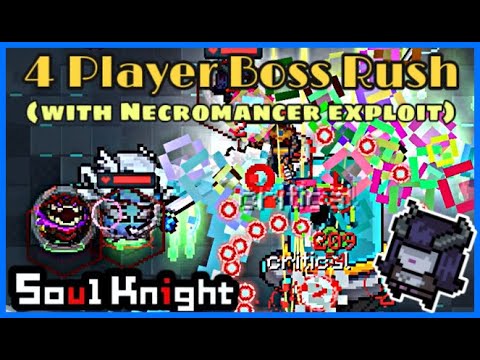 4 игрока Мультиплеер BOSS RUSH - Soul Knight