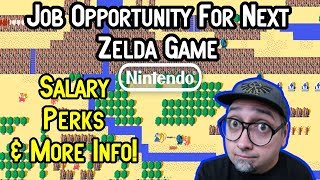 How Much Does Nintendo Pay A Level Designer? New Zelda Switch Job Info!