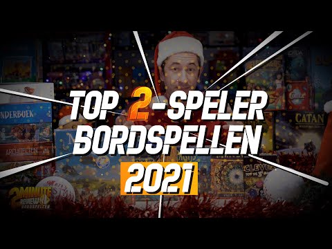 Top 2-speler bordspellen uit 2021 - 2 Minute Review NL