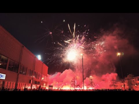Celebration from SC Cambuur fans for tonight || SC Cambuur VS De Graafschap