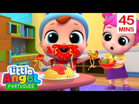 Capa de Joãozinho e as Boas Maneiras na Mesa! 🥄 | Canal do Joãozinho - Little Angel Português