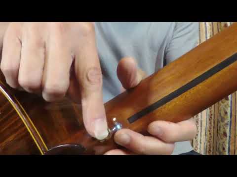 Kazuo Yairi YC160-10 Handmade Concert Classical Guitar Solid Jacaranda 1987 image 26